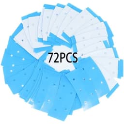 36Pcs/72pcs/108pcs Super Strong Hair Wig Tape Double Adhesive Extension Tape Strips Waterproof For Toupee/Lace Wigs Film C Shape