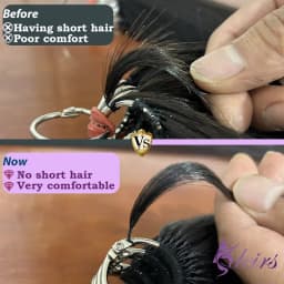 ADEIRS New Feather Hair Extensions 100% Human Hair Real Natural Hair Comfortable And Invisible Black Brown Blonde Straight