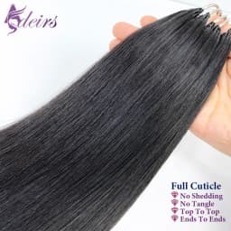 ADEIRS New Feather Hair Extensions 100% Human Hair Real Natural Hair Comfortable And Invisible Black Brown Blonde Straight