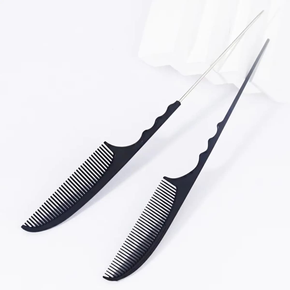 1pc Anti-static Mouse Tail Comb, Comfortable Handle, Used for Hair Styling and Dyeing Special for Real Hair Wigs