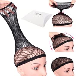 High Quality New Stretchable Elastic Hairnets Fashion Mesh Weaving Wigs Cap For Women Making Wig Tools