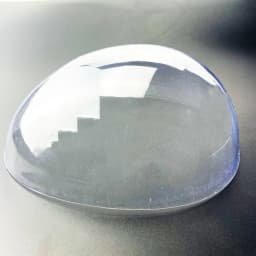 Plastic Head Shell for Half Wig Making Head Plastic Head Capsule for Semi Wig Making Head 3 Size
