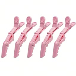 5/10/12/20 Piece Set of Multifunctional Hair Styling Sectioning Clips, Positioning and Partitioning Alligator Clips Suitable for Professional Hairdressers, Women's Hair Clips, Plastic Non-Slip Hair Clips, Professional Hairstyle Clips, Hair Salon Sectioning Clips