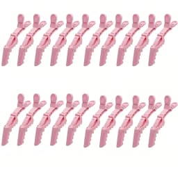 5/10/12/20 Piece Set of Multifunctional Hair Styling Sectioning Clips, Positioning and Partitioning Alligator Clips Suitable for Professional Hairdressers, Women's Hair Clips, Plastic Non-Slip Hair Clips, Professional Hairstyle Clips, Hair Salon Sectioning Clips