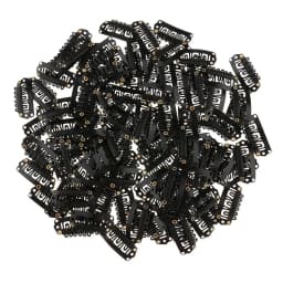 50/20pcs 2.3cm-3.2cm Black Brown Color Wig Clips Snap Clip For Hair Extension Wig Weft Wig PP Hairpins Large Clips Styling Tools