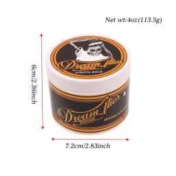 113G Hair Styling Gel Hairdresser Styling Hair Pomade Barber Restoring Ointment Men'S Hairstylist Gel Wig Hairdressing Supplies