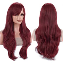 Synthetic Hair Pink Wavy Lolita Cosplay Wig Anime Wigs Yuno Gasai Halloween Costume Krul Tepes Wig for Women