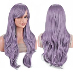 Synthetic Hair Pink Wavy Lolita Cosplay Wig Anime Wigs Yuno Gasai Halloween Costume Krul Tepes Wig for Women