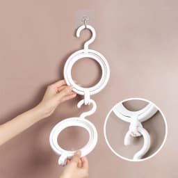 Hanging Wig Stand For Wigs White Black Wig Hanger For Multiple Wigs Durable Wig Holder For Salon Display Wall Wig Stand Holder
