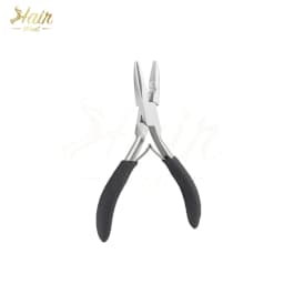Hair Want 1000Pcs 4mm Silicone Micro Links Beads Hair Extension Invisible Beads for Sewing In Extensions Hair Tinsel Extensions