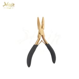 Hair Want 1000Pcs 4mm Silicone Micro Links Beads Hair Extension Invisible Beads for Sewing In Extensions Hair Tinsel Extensions