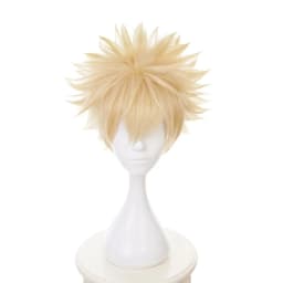 My Hero Academia Midoriya Izuku Bakugou Katsuki Bakugo Short Wig Cosplay Heat Resistant Synthetic Hair