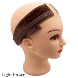New Double-Sided Silicone Velvet Metal Buckle Anti-Slip Headband To Hold Wigs Wig Accessories