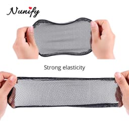 Nunify 1-5Pcs/Lot High Quality Hair Net For Make Ponytail Beautiful Woman Hair Tool Ponytail Afro Bun Wig Caps Hairnets