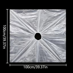 12Pcs Disposable Hairdressing Cape Transparent Waterproof Hair Salon Barber Cutting Dyeing Perm Apron