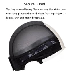 Lace Wig Grip Cap Women: 4x5/13x4 Transparent Swiss Lace Front - Non-slip Adjustable Wig Gripper for Keeping Wigs In Place