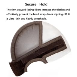 Lace Wig Grip Cap Women: 4x5/13x4 Transparent Swiss Lace Front - Non-slip Adjustable Wig Gripper for Keeping Wigs In Place