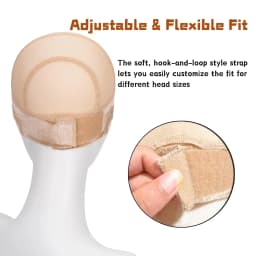 Lace Wig Grip Cap Women: 4x5/13x4 Transparent Swiss Lace Front - Non-slip Adjustable Wig Gripper for Keeping Wigs In Place