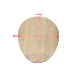 Plastic and Wood Half Head for Toupee and Lace Wig Making Lace Wig Making Tools