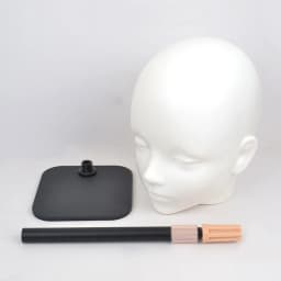 Mannequin Head Wig Stand With Adjustable Wig Tripod Stand Holder For Wigs Making Display With T Pins/Wig Cap Training Practice