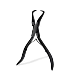 1 PC 5.5 inch Silver Stainless Steel Clamp Hair Extension Plier with Two Hook Keratin Hair Extensions Removal Tools