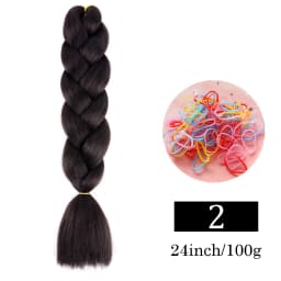 24 Inch Jumbo Braids Extensions Synthetic Braiding Hair Afro Ombre Color kanekalon Hair for Children Braid