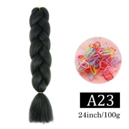 24 Inch Jumbo Braids Extensions Synthetic Braiding Hair Afro Ombre Color kanekalon Hair for Children Braid