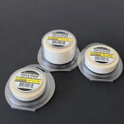 3 Yards All with Box 0.8/1.27/2.54 Cm Width White Ultra Hold Tape Double Side Tape Lace Front Tape Hair Tape Waterproof Wig Tape