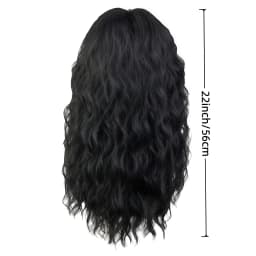 1 Piece of Men's Rock and Punk Synthetic Wig from the 70s and 80s,Featuring Heat-Resistant Long Curls Carnival,St. Patrick's Day