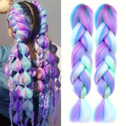 1 Pack 100g Braiding jumbo braiding Hair Colorful Synthetic Braids Hair Extensions Synthetic Crochet Braids For Women