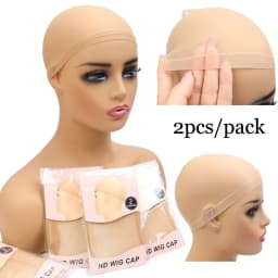 HD Wig Cap Weave Caps 6Pcs Skin Tone Bald Cap Hairnet Skin Tone Realistic Look Hd Scalp Wig Cap For Wigs Bundles Installation