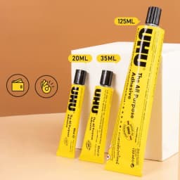 7ml/20ml/35ml/60ml German UHU Soft Clear Glue Strong Adhesive For Wig Lace Fabric Leather Wood Metal Paper Ceramic DIY Craft