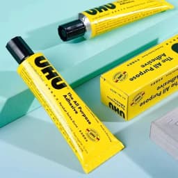 7ml/20ml/35ml/60ml German UHU Soft Clear Glue Strong Adhesive For Wig Lace Fabric Leather Wood Metal Paper Ceramic DIY Craft
