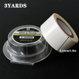 Walker Tape Ultra Hold 3 Yards Adhesive Hair System Tape with 5 Sizes 0.8/1.0/1.27/2/2.54cm Shell Packaged for Wig Toupee