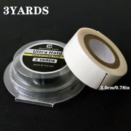 Walker Tape Ultra Hold 3 Yards Adhesive Hair System Tape with 5 Sizes 0.8/1.0/1.27/2/2.54cm Shell Packaged for Wig Toupee