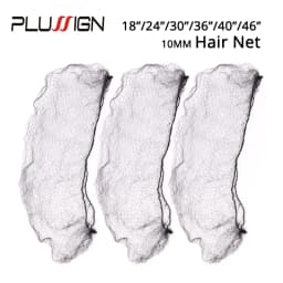 20Pcs Durable Nylon Hair Net For Bun Hair Hair Style Tool Black Beige Brown 5Mm Hair Net For Wigs Mesh Hair Styling Hairnets