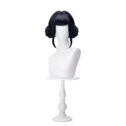 KPO-P Style Synthetic Cosplay Wig Mi-ra Rum-i Zo-e Inspired Long Purple Black Red Heat Resistant Hair Carnival Anime Party