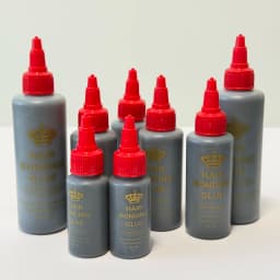 1/2/4 Oz 30/60/118 ml Black Hair Weft Bonding Glue Hair Weave Bond