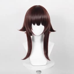 Anime Megumin Cosplay Wig 32cm Short Hair Heat Resistant Synthetic Wigs