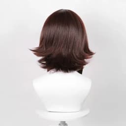 Anime Megumin Cosplay Wig 32cm Short Hair Heat Resistant Synthetic Wigs
