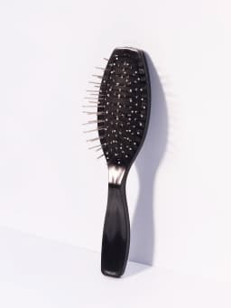 1pcs Wig Brush with Anti-Static Wire, Professional Stainless Steel Synthetic Hair Comb, Special for Real Hair Wigs