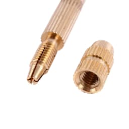 Lace Wig Ventilating Needles Brass Holder 4 Sizes Stainless Steel for Making/Repairing Lace Wigs