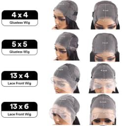 30 34 Inch 13x4 13x6 HD Transparent Bone Straight Lace Front Wigs 4x4 5x5 Glueless Wigs Human Hair For Black Women Brazilian