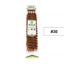 Julianna Bulk Synthetic Hair For Braiding Color 30 Blonde Deep Wave Bundles Boho Braids Synthetic Hair Extensions