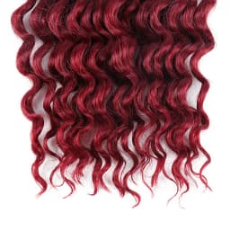 Julianna Bulk Synthetic Hair For Braiding Color 30 Blonde Deep Wave Bundles Boho Braids Synthetic Hair Extensions