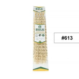 Julianna Bulk Synthetic Hair For Braiding Color 30 Blonde Deep Wave Bundles Boho Braids Synthetic Hair Extensions