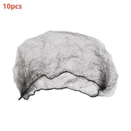10Pcs/Lot Durable Nylon Hair Net For Bun Hair Hair style Tool Black Coffe Beige Brown White Gold Hair Net For Wigs Mesh