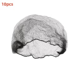 10Pcs/Lot Durable Nylon Hair Net For Bun Hair Hair style Tool Black Coffe Beige Brown White Gold Hair Net For Wigs Mesh