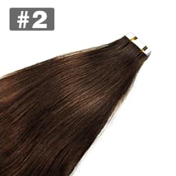Tape in Hair Extensions Natural Human Hair Brazilian Origina Hair 100% Real Human Hair Extensions 20 Pcs Straight for Women
