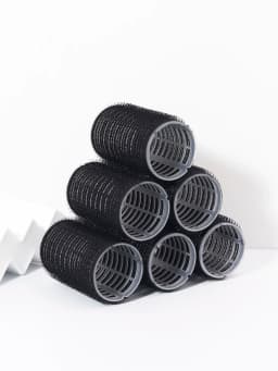 Heatless Curler Set, 6pcs Self Gripping Curler Rollers, DIY Hairdressing Tools, Special for Real Hair Wigs